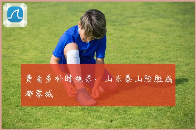 费南多补时绝杀，山东泰山险胜成都蓉城